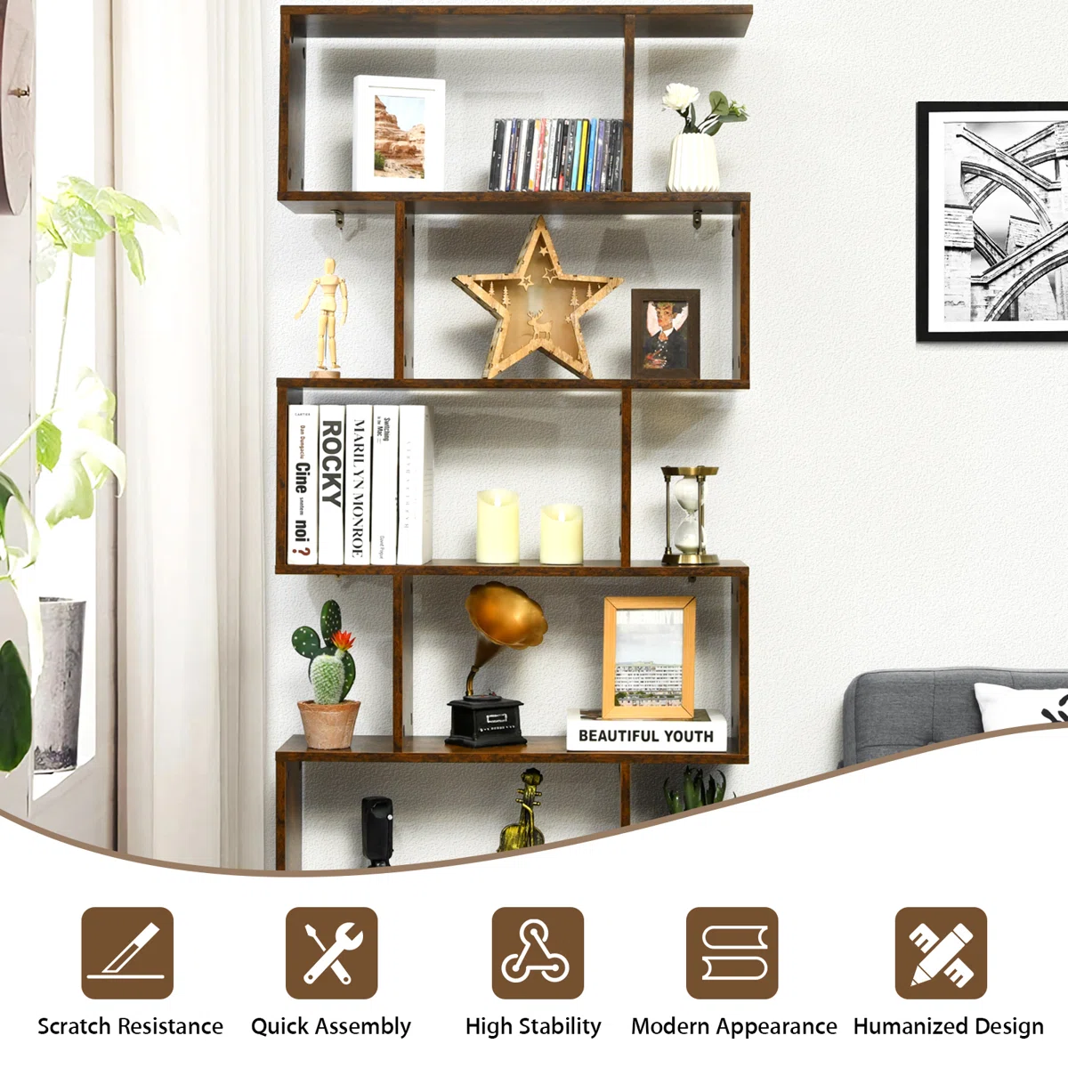 Geometric Bookcase - Image 4